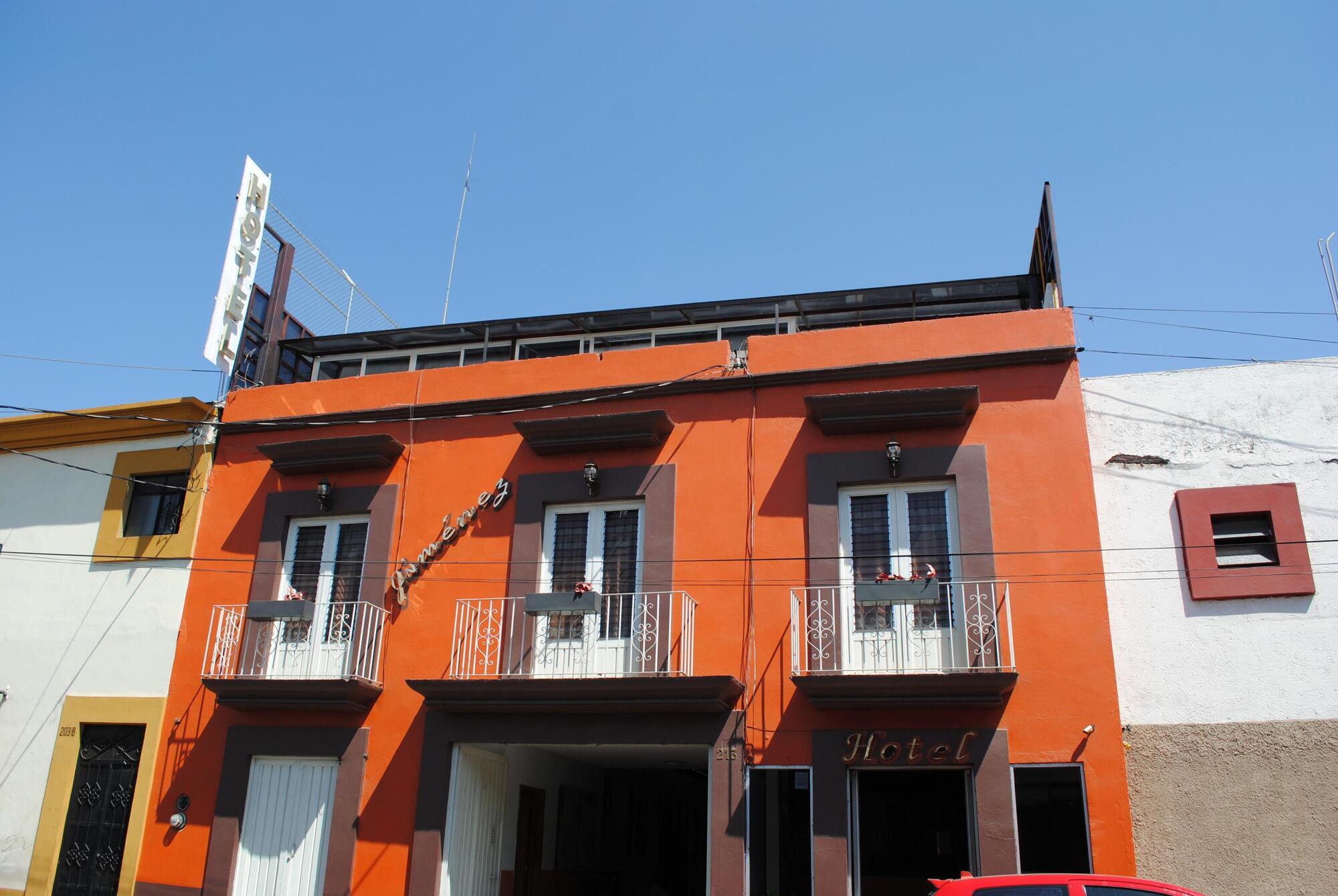 Hotel Jimenez Oaxaca Bagian luar foto